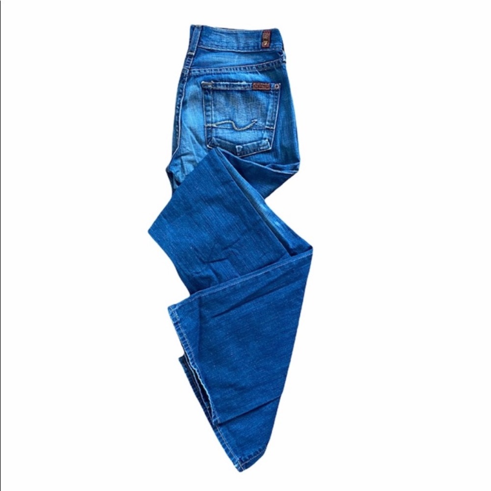 7 For All Mankind Bootcut distressed jeans 26